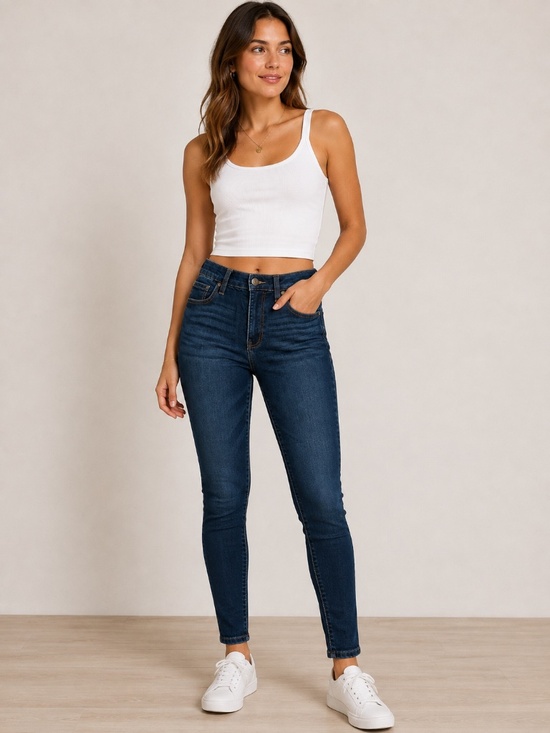 Aeropostale Denim - Aeropostale (AERO) Women's Dark Wash Skinny Jeans, size 6
